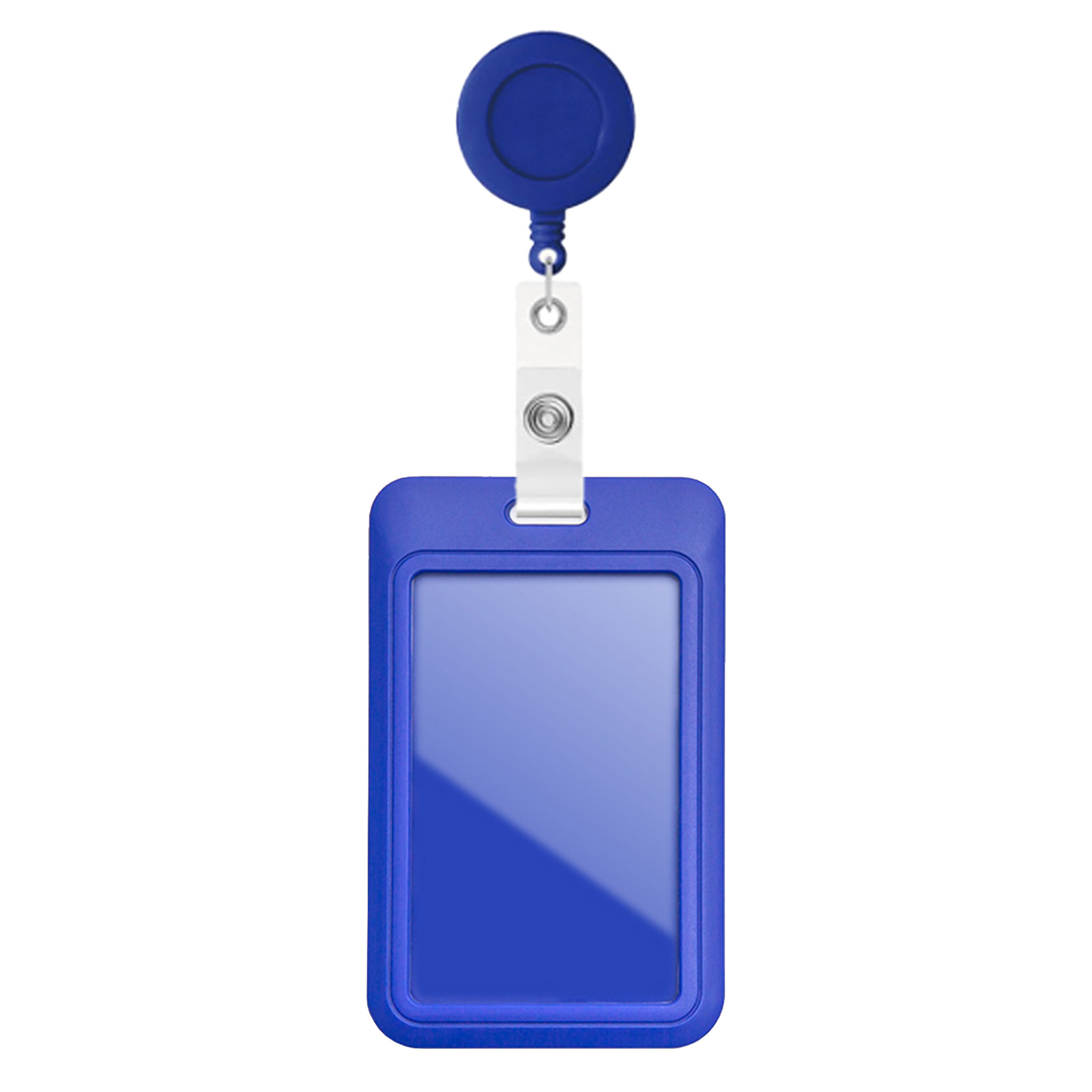 UV Print ABS Plastic ID Card Holder/Staff Lanyard Card Holder/ID Badge Card Holder - Image 5