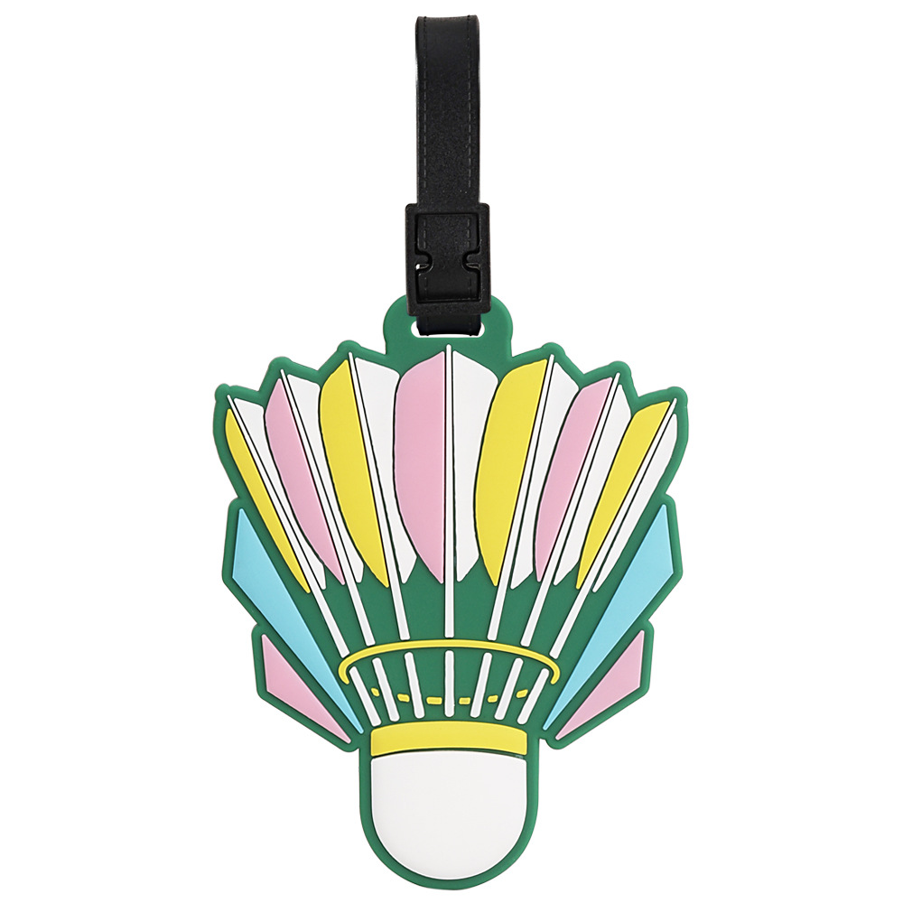 Custom PVC Luggage Tag Traveling Wholesale Suitcase ID Address Holder - Image 2