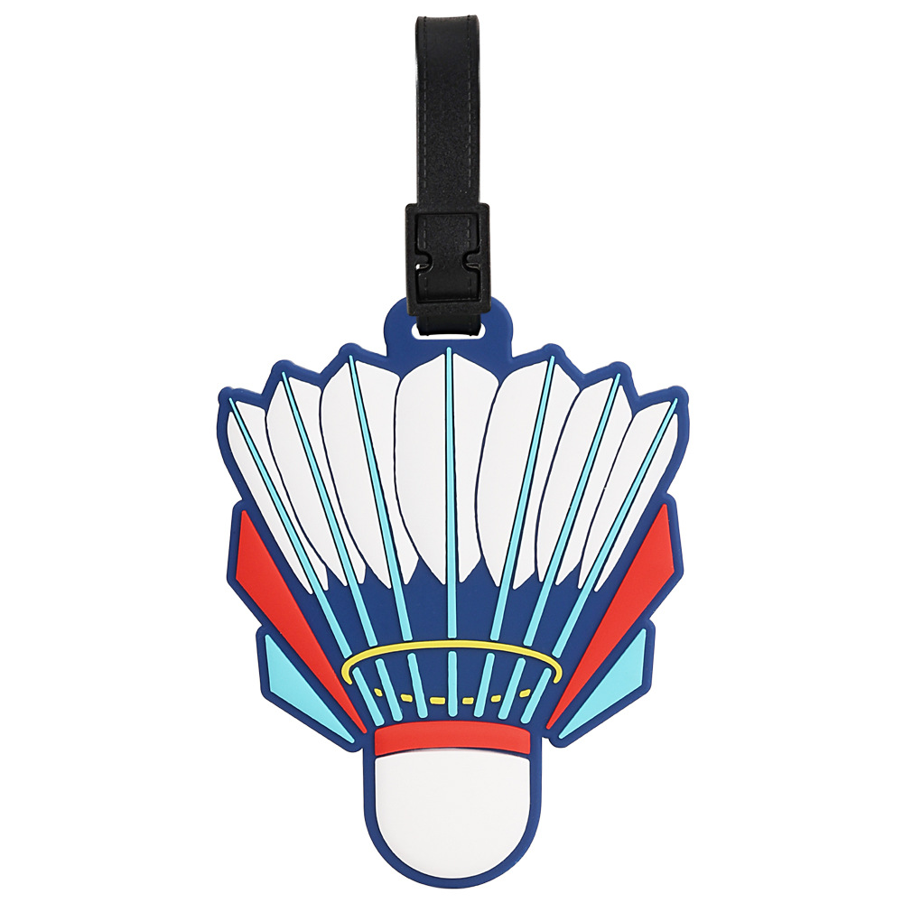 Custom PVC Luggage Tag Traveling Wholesale Suitcase ID Address Holder