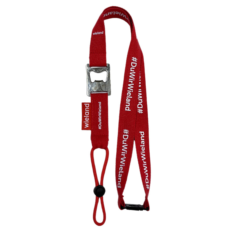 No Minimum Order Nylon Material Neck Polyester Sublimation Printed Lanyard - Image 4