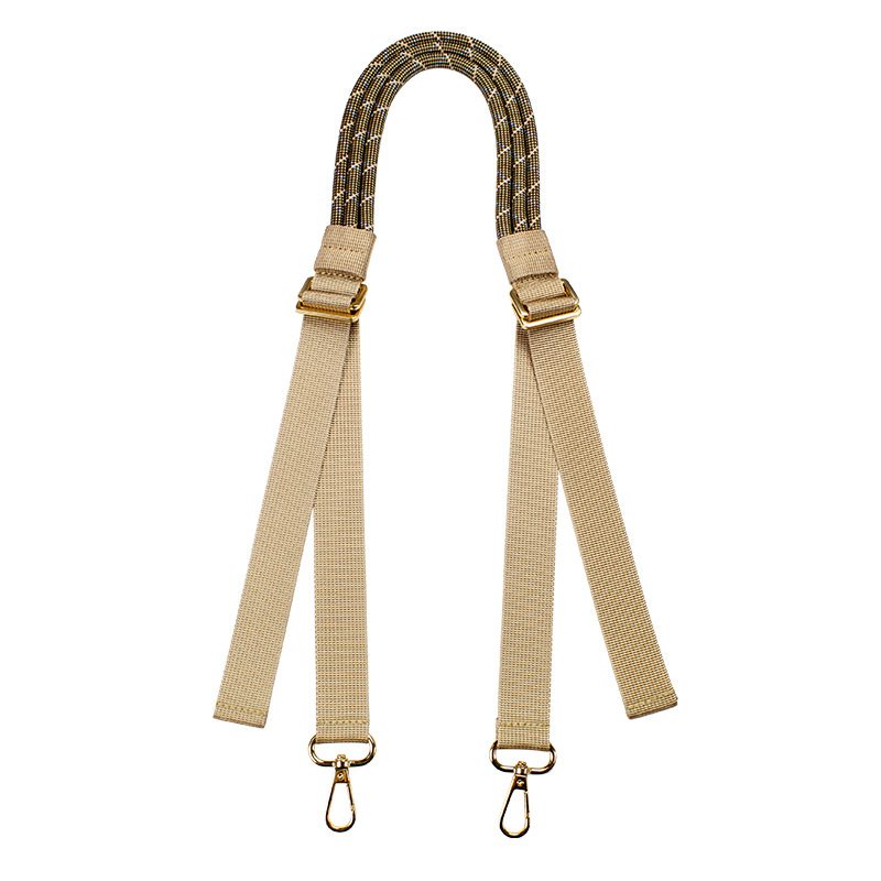 Colorful Braided Rope Shoulder Strap Adjustable Crossbody Replacement Bag Strap for DIY Handbags and Purses - Image 3
