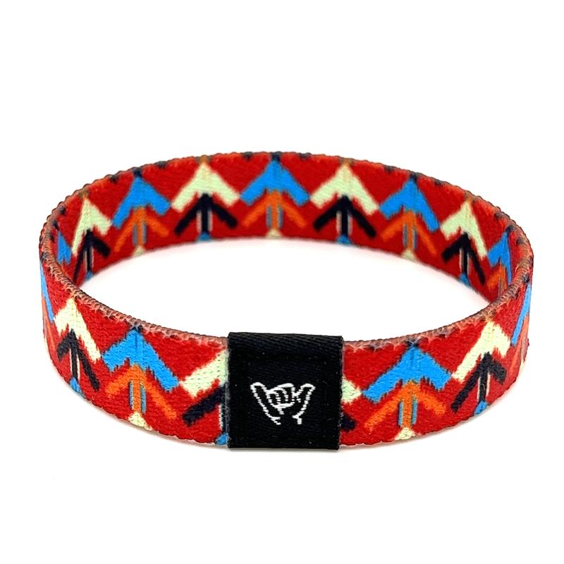 Promotional NFC Jesus Printed Fabric Bracelet RPET Recycle Elastic Wristband with Logo - Image 4