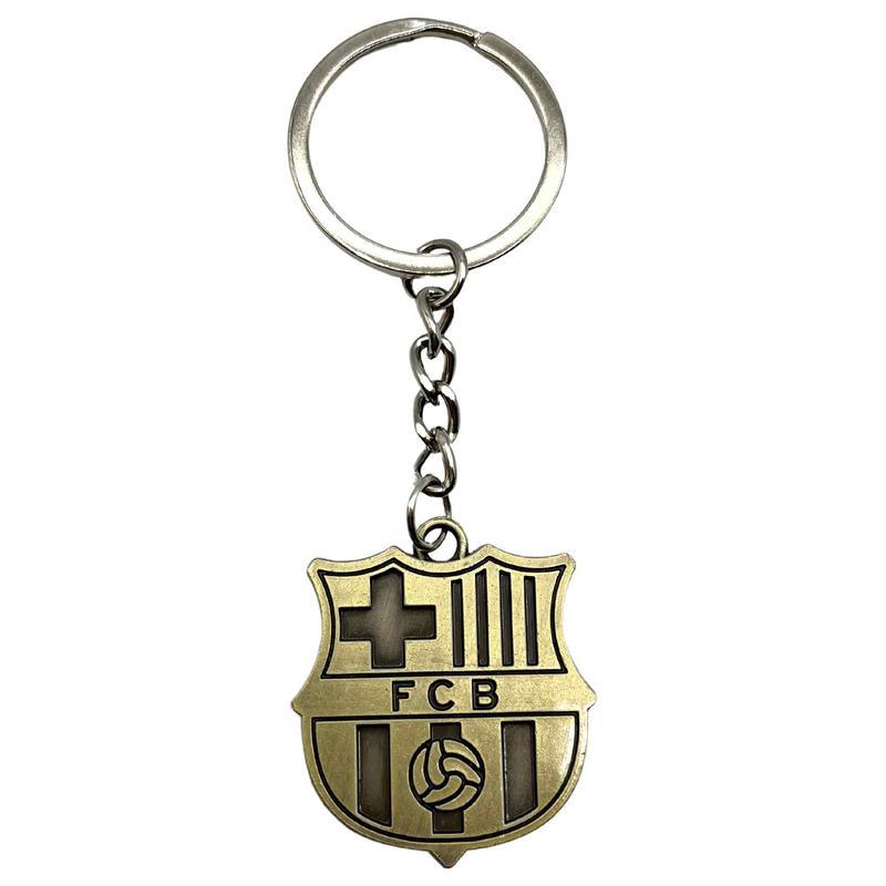 2026 Nuclear Radiation Logo Silver Metal Key Chain Ring
