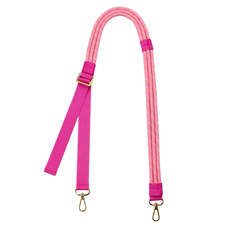 Colorful Braided Rope Shoulder Strap Adjustable Crossbody Replacement Bag Strap for DIY Handbags and Purses - Image 4