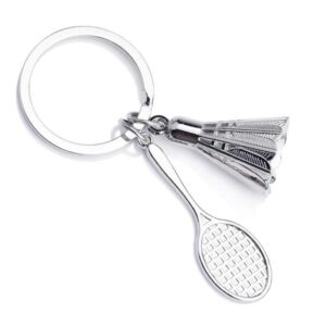 Creative Football Basketball Small Gift Badminton Keychain Pendant