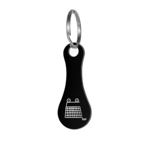 American Style Keychain for Supermarket Shopping Cart Token Promotional Gifts