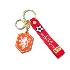 2026 FIFA World Cup 3D Football Mascot Rubber Silicone PVC Plastic Keychain