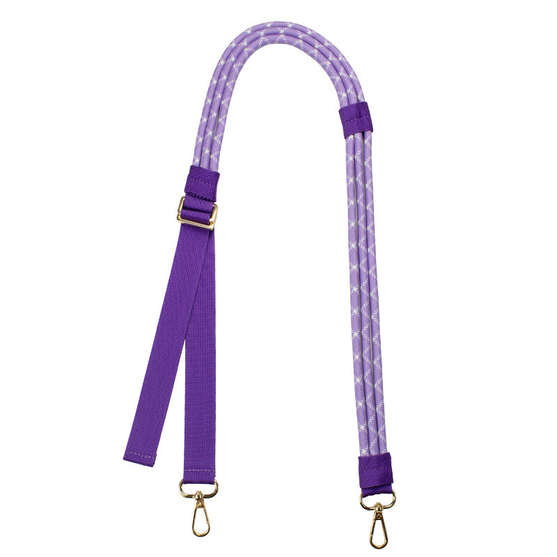 Colorful Braided Rope Shoulder Strap Adjustable Crossbody Replacement Bag Strap for DIY Handbags and Purses - Image 6