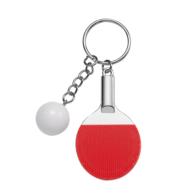 Creative Football Basketball Small Gift Badminton Keychain Pendant - Image 3