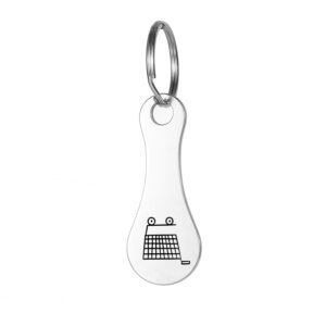 American Style Keychain for Supermarket Shopping Cart Token Promotional Gifts