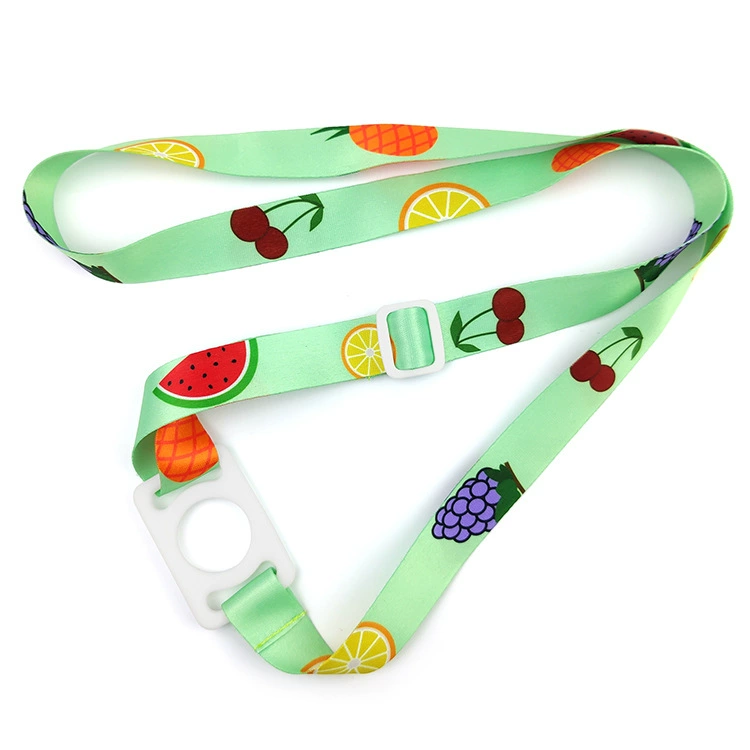 Adjustable Custom Water Bottle Holder Lanyard Neck Strap - Image 3