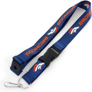 Polyester Nylon Printed Football Team Lanyards With Logo Custom