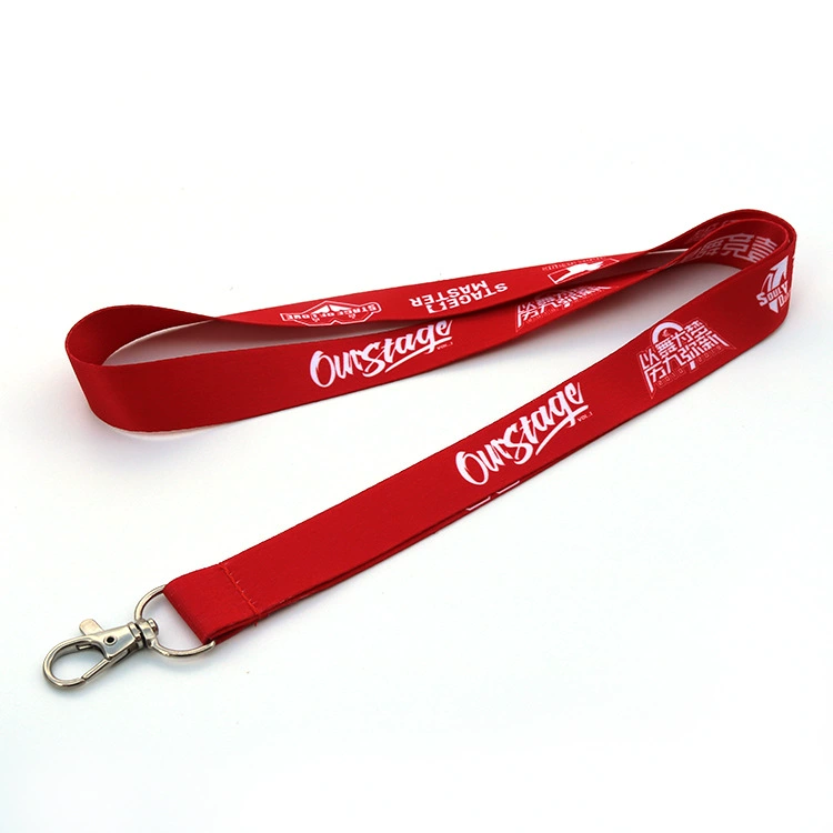 Sublimation Printed 10mm 20mm 25mm ID Card Lanyard with Polyester - Image 4