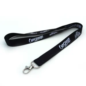 Sublimation Printed 10mm 20mm 25mm ID Card Lanyard with Polyester