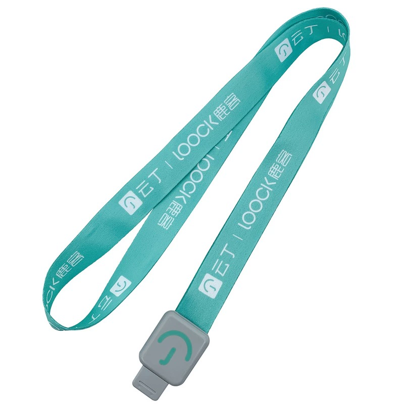 100pcs Custom Logo Silk Screen Printing Polyester Lanyards Hook Accessories Office - Image 6