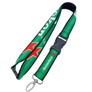 Free Sample No Minimum Custom Printed ID Card Holder Sublimation Polyester Lanyard