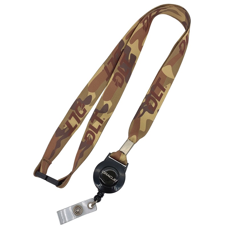 100pcs Custom Logo Silk Screen Printing Polyester Lanyards Hook Accessories Office - Image 2