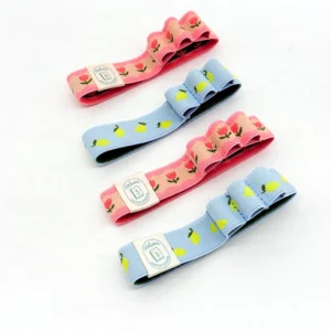 Quality Custom Elastic Notebook Band with Polyester material + MOQ: 500PCS
