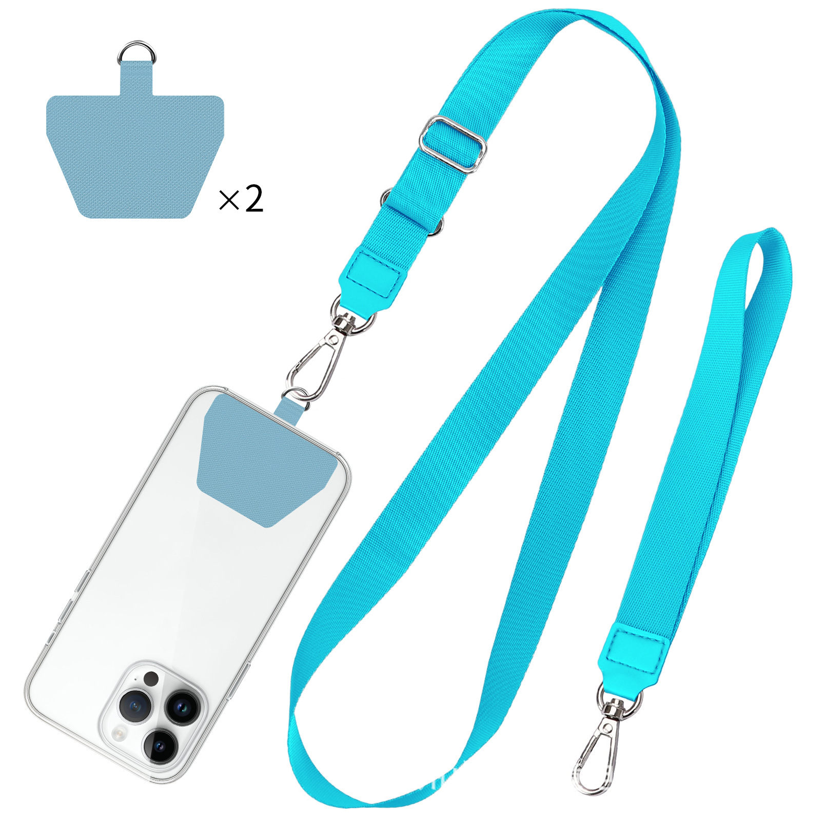 2026 Universal Strap Phone Lanyard Tether Tab Pad Cell Phone Safety Tether Pad Patch - Image 5