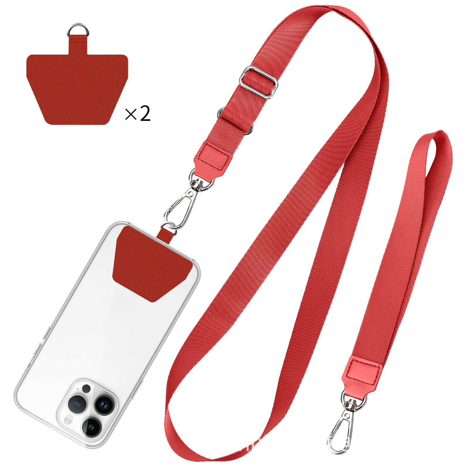 2026 Universal Strap Phone Lanyard Tether Tab Pad Cell Phone Safety Tether Pad Patch - Image 4