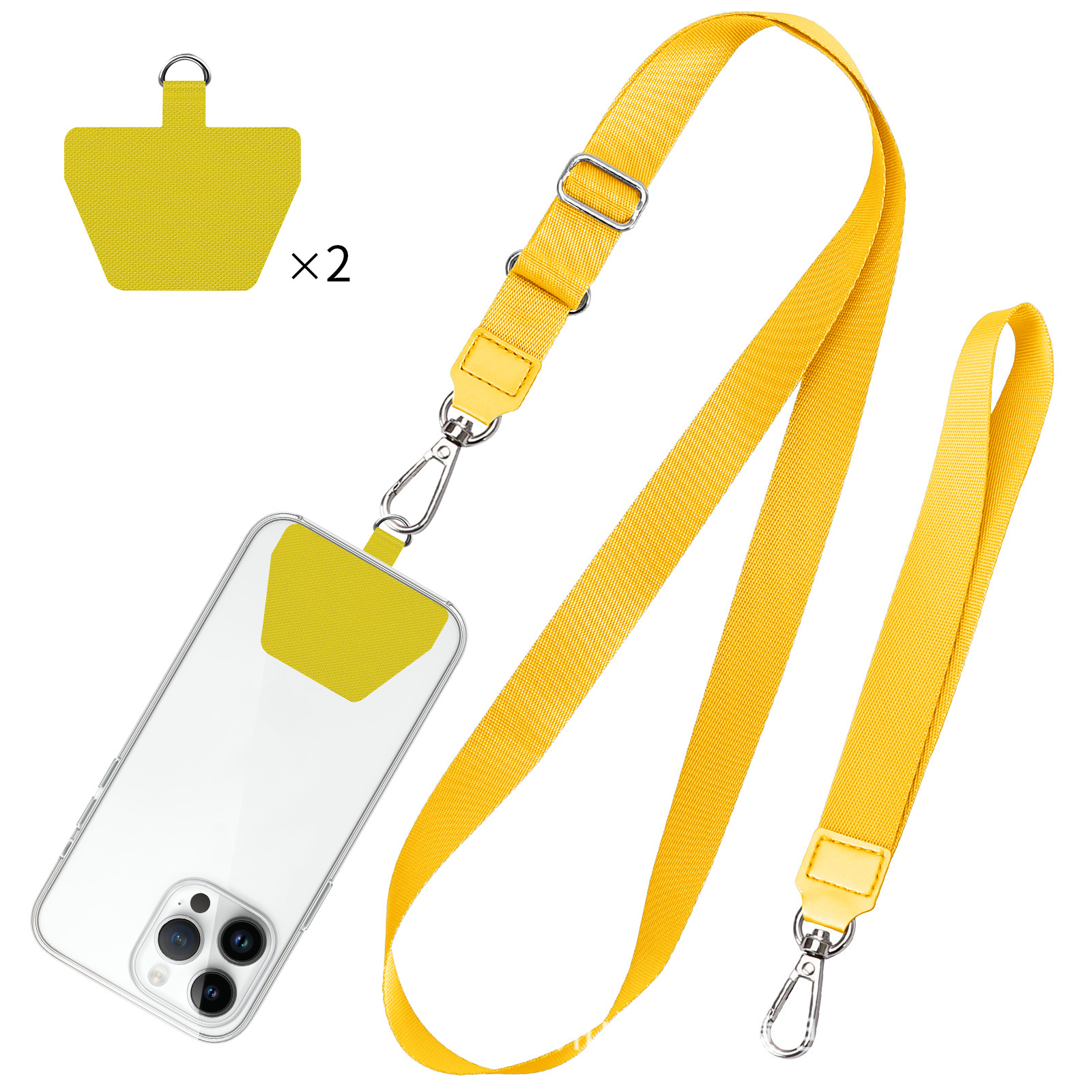 2026 Universal Strap Phone Lanyard Tether Tab Pad Cell Phone Safety Tether Pad Patch - Image 3